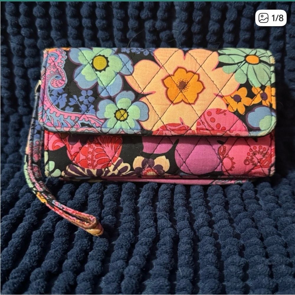 Vera Bradley Floral Quilted Women's Wallet